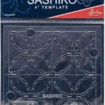 Sew Easy Sashiko Embroidery Pattern Shippou Seven Treasures 4" x 4"